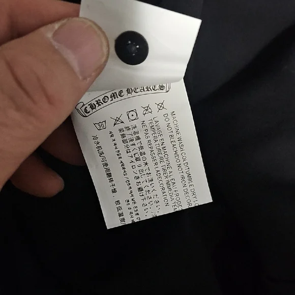 Chrome Hearts Black Tee with Red and White Design - Picture 8 of 16